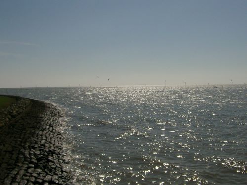 Nordsee - Wattenmeer bei Flut